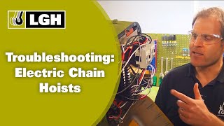 Troubleshooting an Electric Chain Hoist [upl. by Tennes]