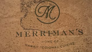 OpenTable’s TOP 100 restaurant original Merriman’s restaurant Big Island Hawaii [upl. by Ridley439]