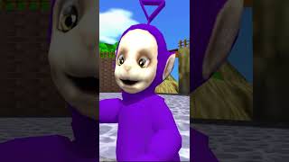 Tinky Winky Escape From PouEXE Jail Part 1 shorts [upl. by Erlinna]