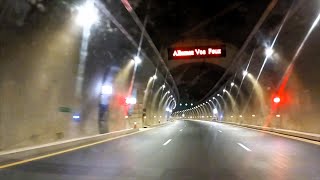 بموصفات عالمية شاهدو نفق الطريق السيار المزدوج ببجاية AKBOU SIDI AICH THROUGH TUNNEL [upl. by Niltiak]