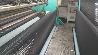 HDPE High Density Polyethylene Raschel Knotless Net production factory in China [upl. by Alrats860]