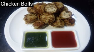 Crispy Chicken Balls  Chinese Style Chicken Balls  Fried Chicken Recipe by Kitchen Food Master [upl. by Murtagh]