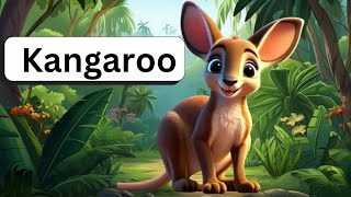 Kangaroo Hop kids learning kids song learnwithkids [upl. by Llyrad209]