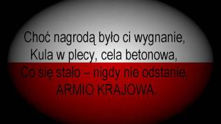 Armia Krajowa  słowa Zbigniew Kabata muzyka  Tadeusz Kaczyński [upl. by Urd751]