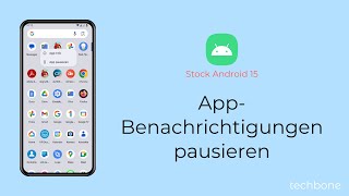 AppBenachrichtigungen pausieren Android 15 [upl. by Irita]