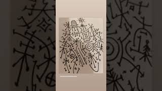 Some Nsibidi artwork and lexicographer by Jordan Williams nsibidi writing africa [upl. by Sheeree731]