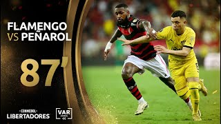 CONMEBOL LIBERTADORES  REVISÃO VAR  FLAMENGO VS PEÑAROL [upl. by Darline984]