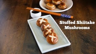 Stuffed Shiitake Mushrooms 표고버섯전 [upl. by Negiam]