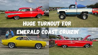 Huge Turnout For Emerald Coast Cruizin’ Panama City FL [upl. by Targett]