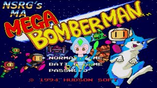 08Boss Theme 1 Areas 1345Mega BombermanMegadrive [upl. by Allemap191]