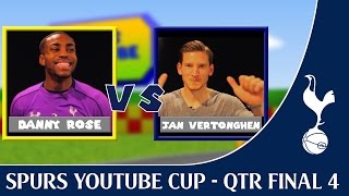 Spurs YouTube Cup  4th Qtr Final  Danny Rose vs Jan Vertonghen  Spurs TV [upl. by Fiske365]