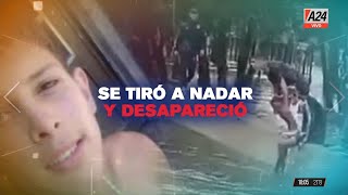 🔴 SAN MARTÍN un adolescente se tiró a nadar y se lo llevó la corriente [upl. by Xuaeb]