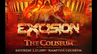 EXCISION The Coliseum Raw Unedited [upl. by Bluh37]