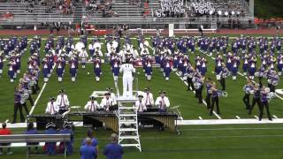 Lake Brantley Marching Band 2012  First Performance [upl. by Cima]