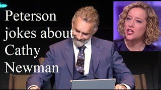 Jordan Peterson Jokes About Cathy Newman [upl. by Oag471]