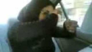 Arabic Girl Dance In Car Dubai Video mpeg4 [upl. by Searby]