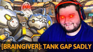 The Biggest Tank Diff Youll Ever See In Overwatch 2 [upl. by Ahsitak]