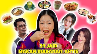 24 JAM MAKANAN ARTIS PART 2 Emang enak [upl. by Zednanref]