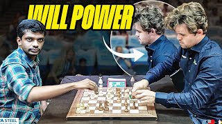 When Magnus Carlsen wants to win at all costs  SL Narayanan vs Carlsen  TSCI Blitz 2024 [upl. by Dibbell376]