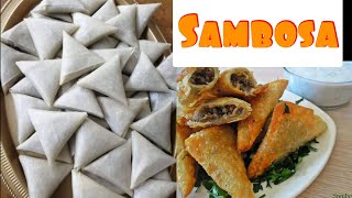 Sambosa easy recipe [upl. by Cirdor418]