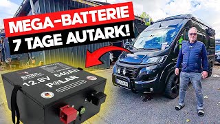 540 Ah Bulltron LithiumBatterie im Wohnmobil – Fiat Ducato Untersitz [upl. by Fry854]