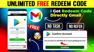 Earn Rs800 Free Redeem code  Free Google Play Redeem Code App  New Redeem code app [upl. by Atipul161]