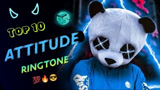 Top 10 Attitude Background music 2022  top 10 attitude ringtone  Inshot music [upl. by Odnolor]