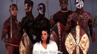 Michael Jackson  Black Or White  51 Music video Mix [upl. by Ulrika9]