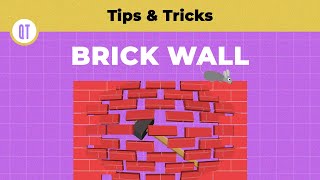 After Effects Quick Tips  Create BRICK WALL Background [upl. by Natsuj]