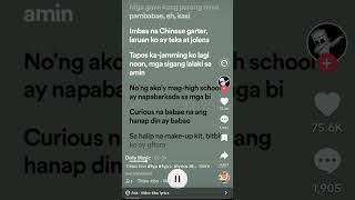 Titibi tibo lyrics [upl. by Lolanthe]