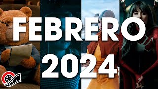 Estrenos de FEBRERO 2024 en cines y plataformas 🔥 ¡Lo más destacado del mes [upl. by Jaye460]