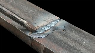 Very few welders know the technique of 1G welding on U steel plates [upl. by Enrol]