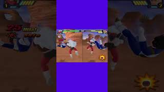 Dragon Ball Z Budokai Tenkaichi 3  Jeice vs Vegeta rain of punches and kicks [upl. by Robbin647]