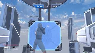 3D Aim Trainer  Flicking  Reflex  Score 365k [upl. by Echikson591]