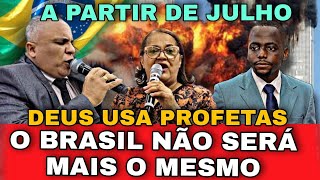 🔥3 PROFECIAS PARA O MÊS DE JULHO Pr Nataniel Litsure Pr Ezequias Silva MISS Cristina Maranhão [upl. by Naniac]