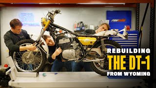 1969 Yamaha DT1 Rebuild ASMR Special  The Shop Manual [upl. by Valerye822]