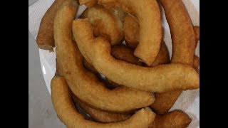 Churros porras caseros y muy fácil de hacer [upl. by Ahsitahs]