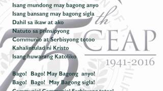 Isang Huwarang Katoliko CEAP Hymn [upl. by Arahd757]