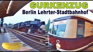 Lehrter Stadtbahnhof 1994  Gurkenzug  SBahn 477 0707 [upl. by Worrell]