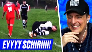 😡 RUDELBILDUNG FOULS amp FAILS  Phil amp CBas reagieren auf Kreisliga BEST OF [upl. by Niffirg]