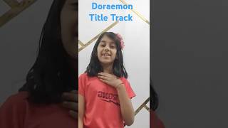 Doraemon title track  kids easy song  doraemon title lyrics  kidsrhymes dora NirviKiPathshala [upl. by Arrimat]