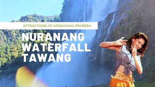 arunachal pradesh tourism  tawang  nuranang waterfall  arunachal pradesh tourist places [upl. by Euqcaj]