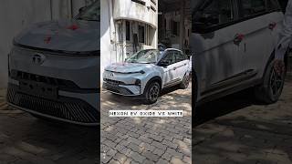 Tata Nexon Ev Oxide vs White Color shorts [upl. by Anika148]