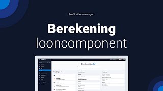 Berekening looncomponent [upl. by Mattland]