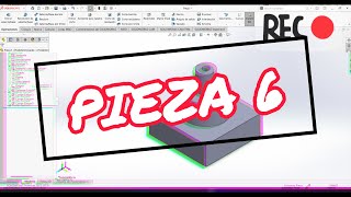 SOLIDWORKS Premium 2021 SP2 0 Pieza 6 [upl. by Lanfri397]