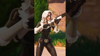 NEW Black Cat skin in Fortnite😍 [upl. by Sufur]