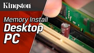 How to Install Memory in Your Desktop PC [upl. by Naimaj322]