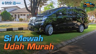 Penampakan Toyota Vellfire Lawas Kondisi Sehat Harga Udah Murah [upl. by Eiveneg213]