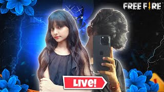 🔴FREE FIRE LIVE WITH AASHKI AND 1 VS 4 GUILD TEST😎 classyff fflive nonstopgaming girlgamer [upl. by Bolen]