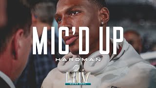 Mecole Hardman Micd Up at Opening Night  Super Bowl LIV [upl. by Yttig]